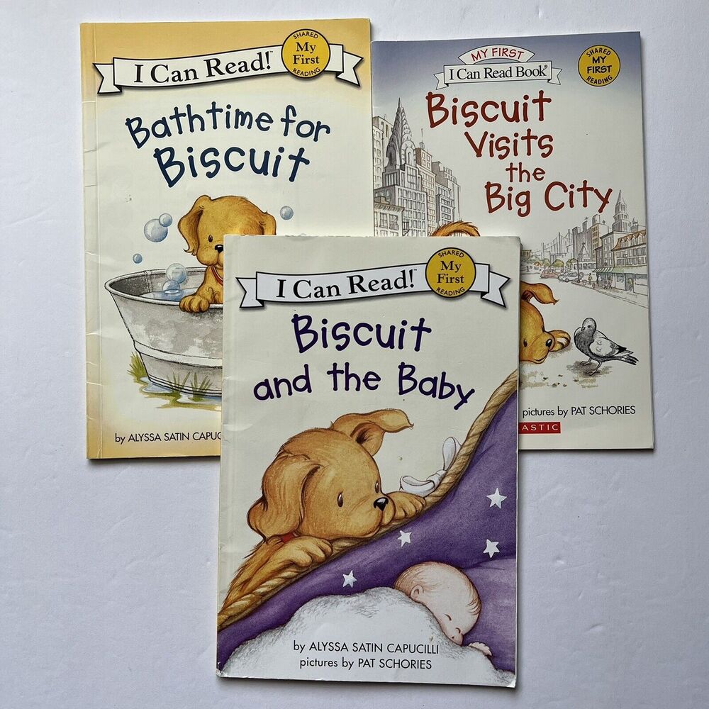 Biscuit I can Read Book Lot of 3 My First Early Reader Alyssa Capucilli PB